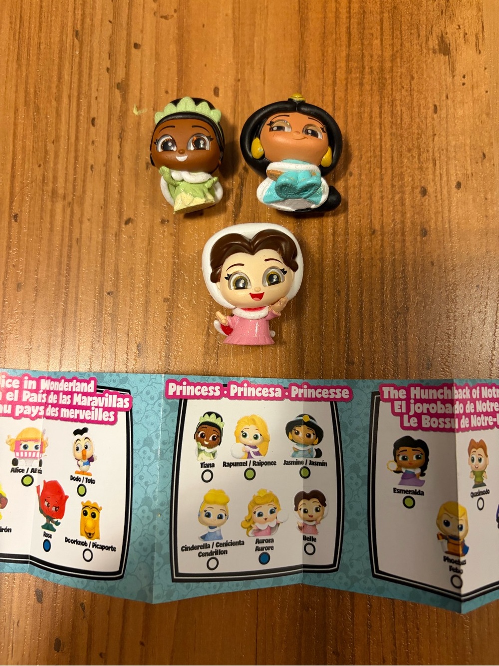 3-Piece Princess Disney Doorables